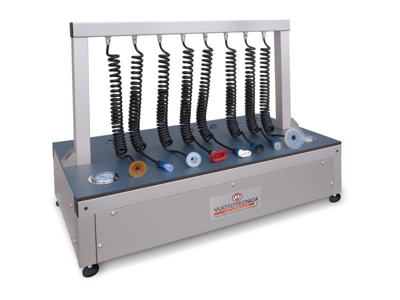 Muster und ausrüstungen für demonstrationszwecke - Test- und probebank für sauggreiferauswahl - BT00